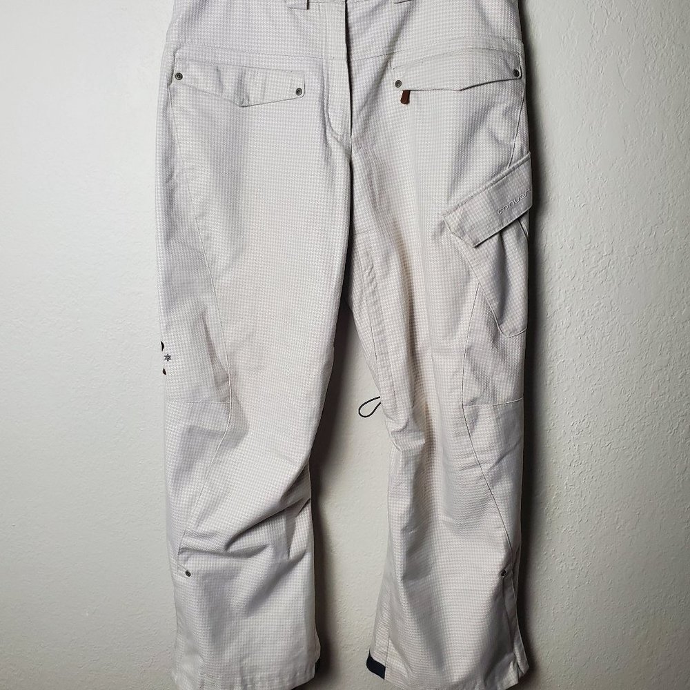 Columbia Cream Snowboard Pants Size Medium